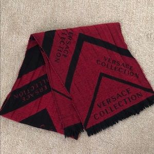 Authentic Versace wool scarf